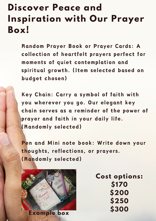Prayer gift box