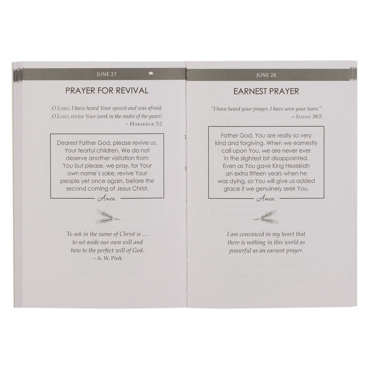 Pocket Prayers for Every Day Daily Prayer Devotional