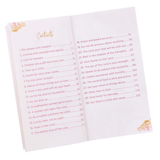 Promises From God For Mothers Pink and Green Softcover Promise Book