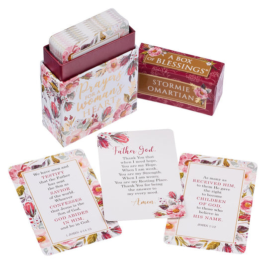 The Prayers for a Woman's Heart Box of Blessings