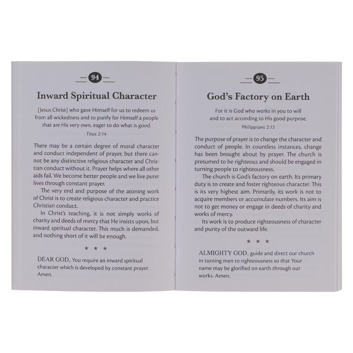 The Power of Prayer Mini Devotional